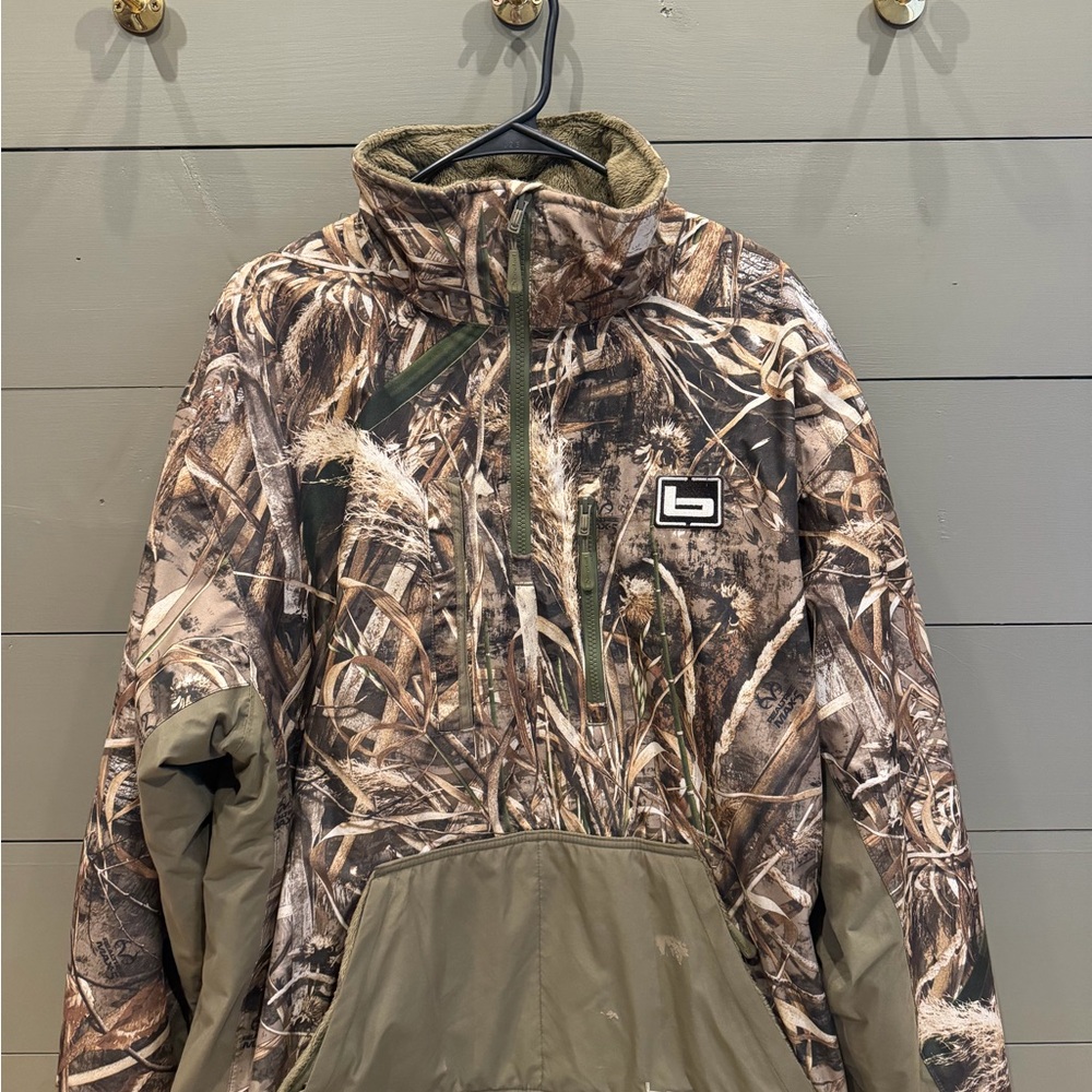 Banded camo jacket